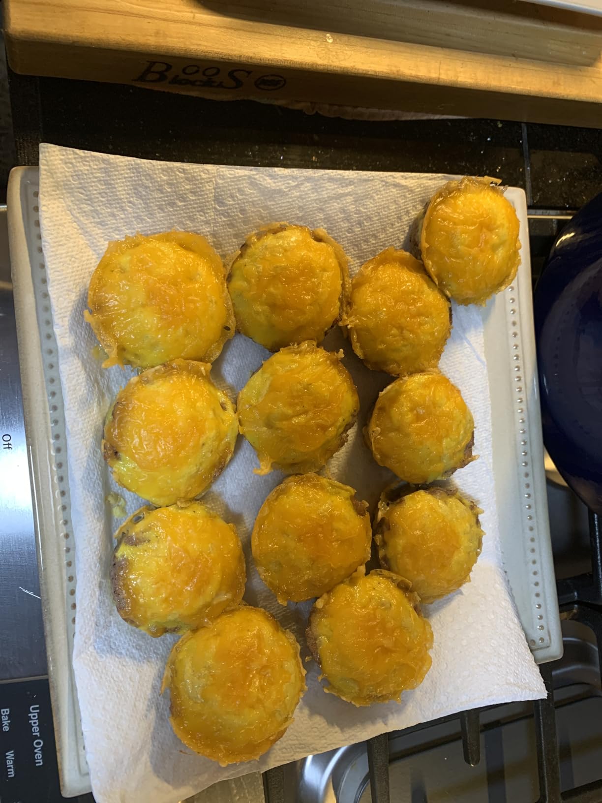 Caraway Non-Stick Ceramic 12-Cup Muffin Pan - Naturally Slick Ceramic Coating - Non-Toxic, PTFE & PFOA Free - Perfect for Cupcakes, Muffins, and More - Slate customer photo 1