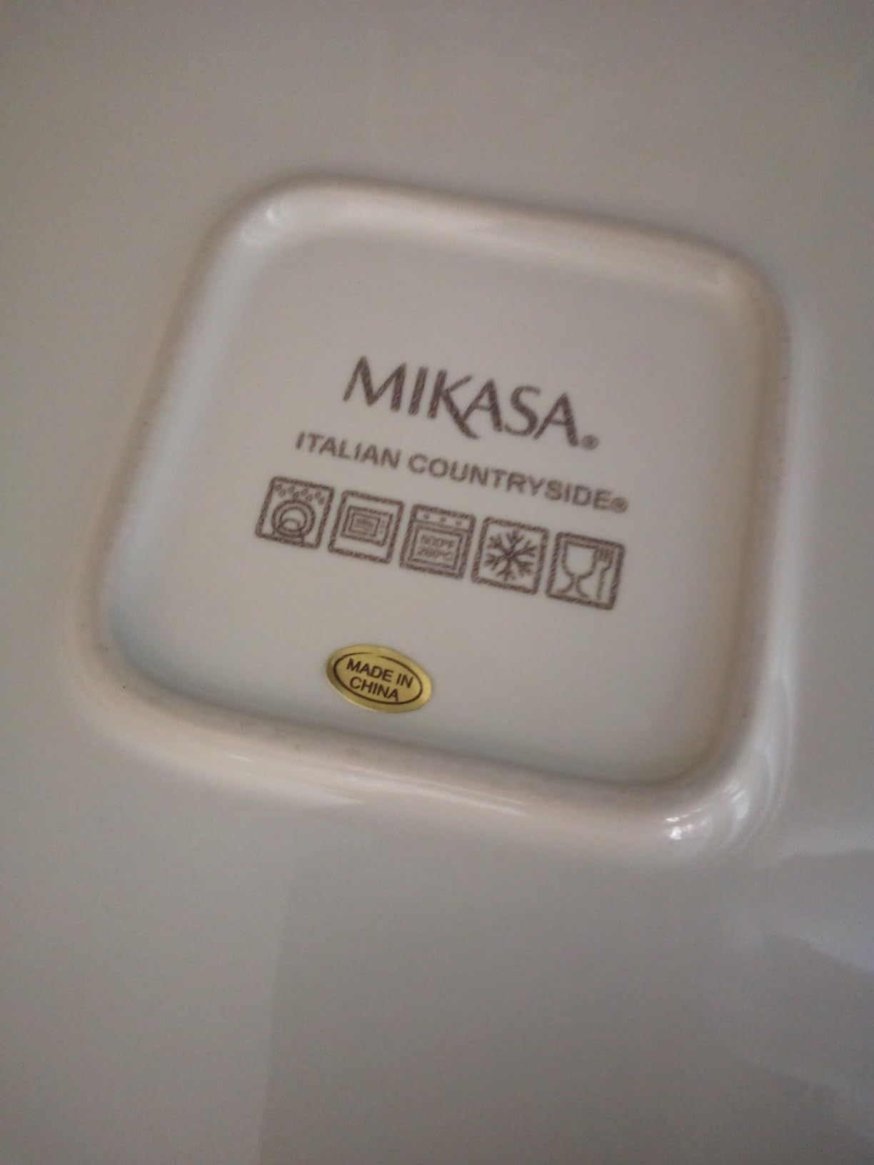 Mikasa Italian Countryside Square Casserole Baker, 9 Inch customer photo 1