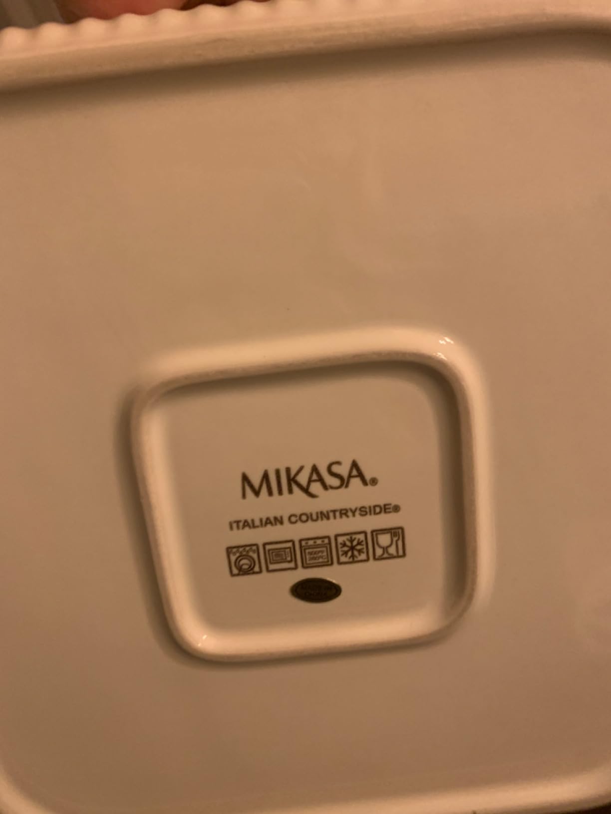 Mikasa Italian Countryside Square Casserole Baker, 9 Inch customer photo 2