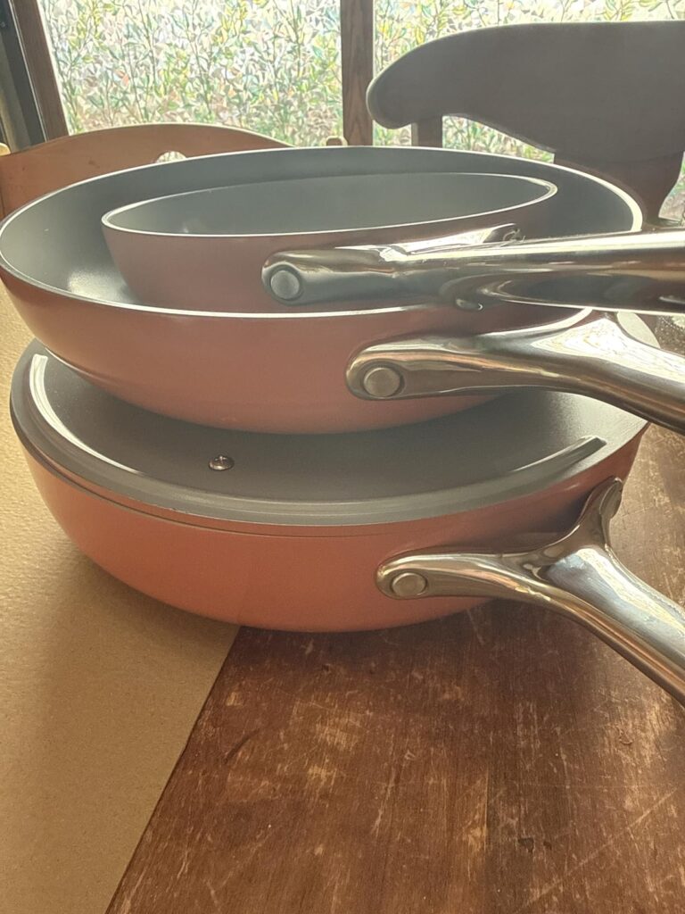 Caraway Nonstick Ceramic Mini Fry Pan (1.05 qt, 8") - Non Toxic, PTFE & PFOA Free - Oven Safe & Compatible with All Stovetops (Gas, Electric & Induction) - Sage - Customer Photo 3