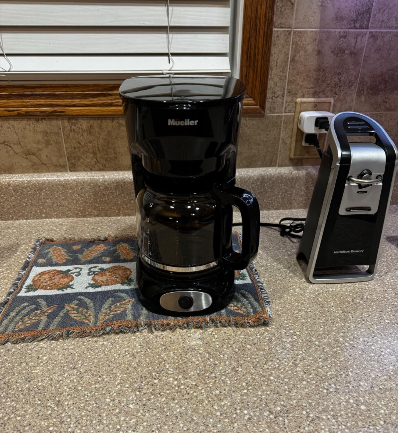 Mueller 12-Cup Drip Coffee Maker - Borosilicate Carafe, Auto-Off, Reusable Filter, Anti-Drip, Keep-Warm Function, Clear Water Level Window Coffee Machine, Kitchen Essentials & Accessories - Customer Photo 0