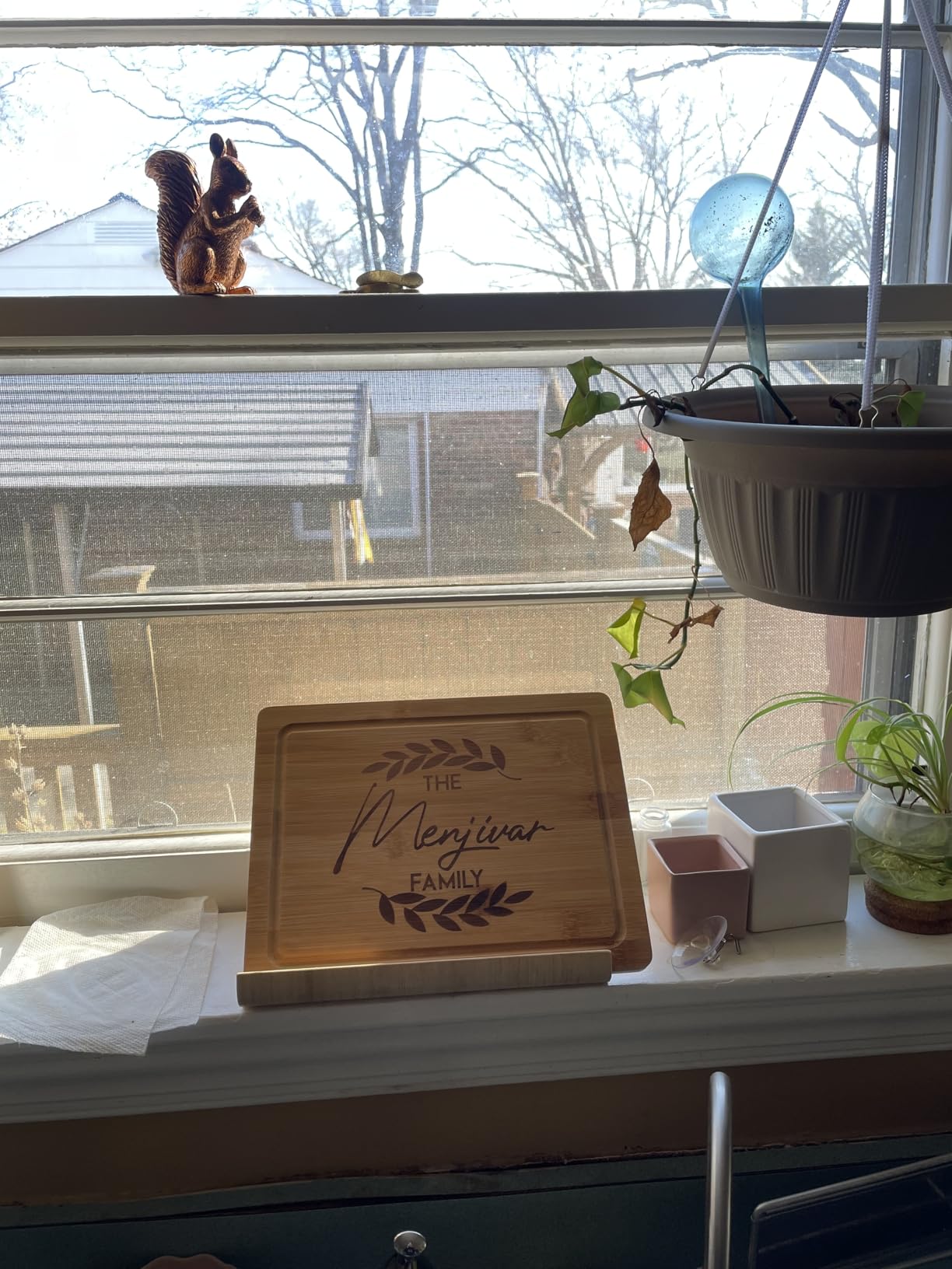 Personalized Cutting Board – Custom Engraved Wood Charcuterie Board – Unique Wedding & Engagement Gift for Couples – Anniversary, Housewarming & Real Estate Closing Gift for New Homeowners Customer Review Personalized Cutting Board – Custom Engraved Wood Charcuterie Board – Unique Wedding & Engagement Gift for Couples – Anniversary, Housewarming & Real Estate Closing Gift for New Homeowners - Customer Photo 1