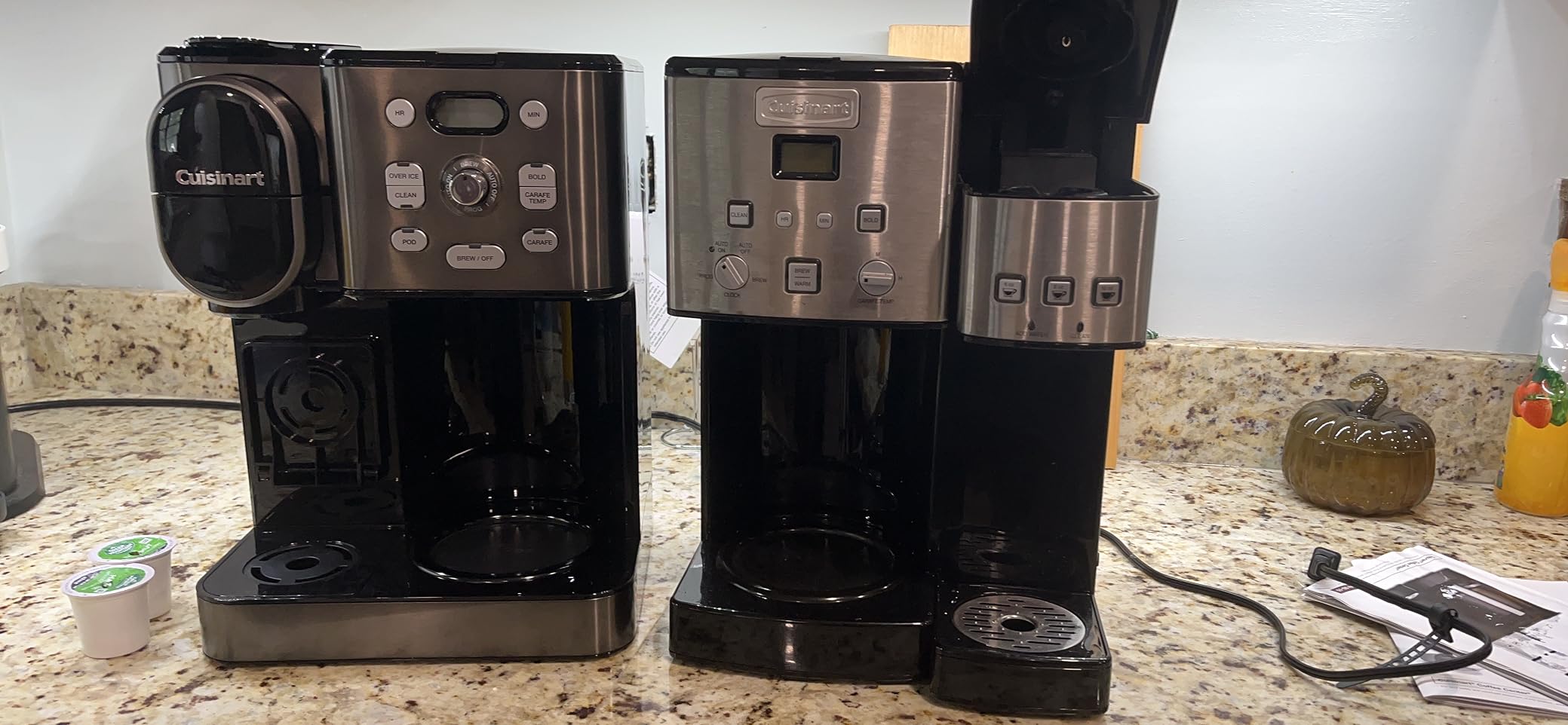 Cuisinart 12-Cup Coffee Maker, Single-Serve Brewer Glass Carafe, Automatic Hot & Iced Coffee Machine, Brew Strength Control and Pause, SS-16, Stainless Steel - Customer Photo 1