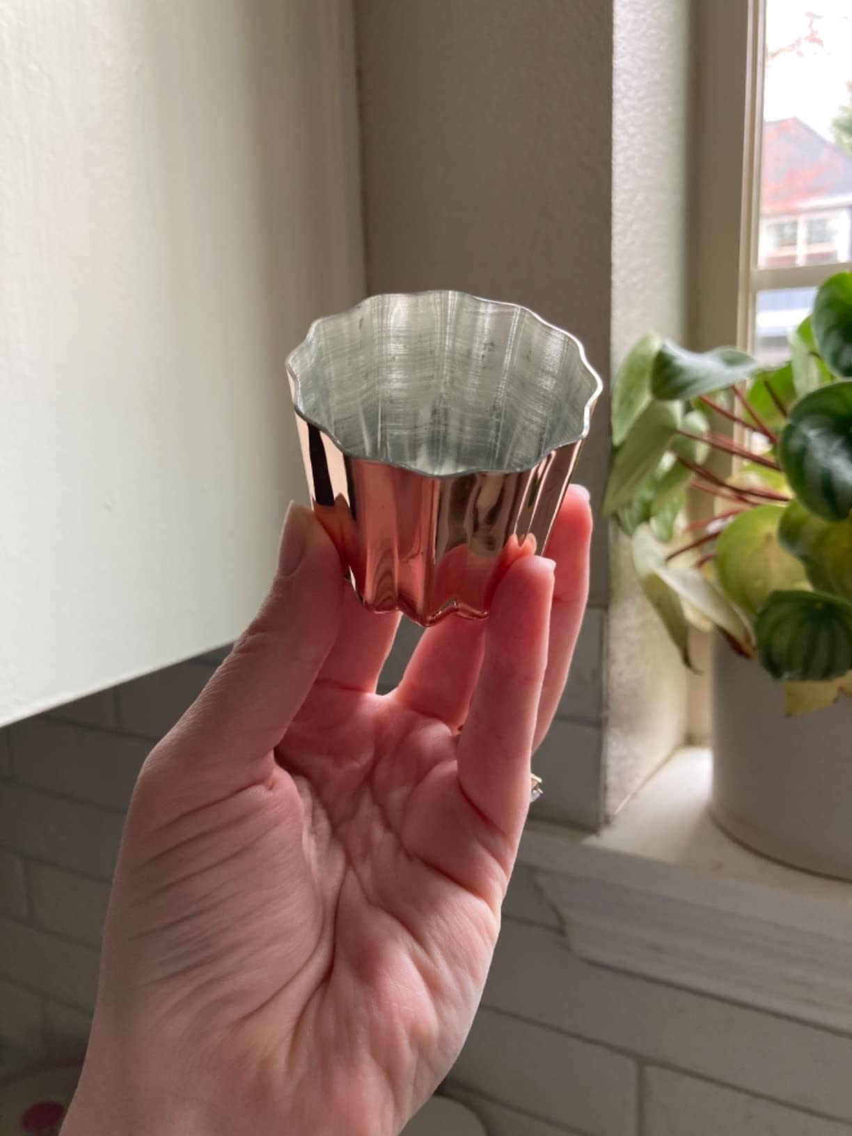 Hakart Set of 6 Copper Canele Molds 2.1 Inch, Traditional Size French Caneles, Nonstick Pastry Caneles customer photo 2