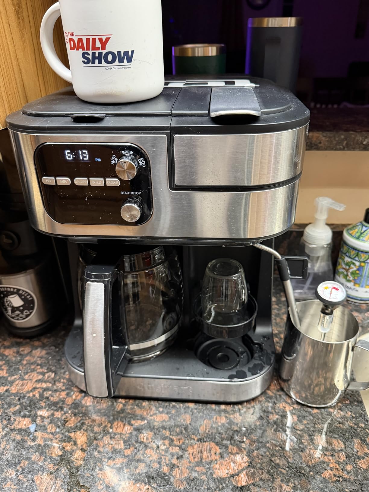 Cuisinart Coffee Center Barista Bar 4-in-1 Coffee Maker, Single-Serve Pods Compatible, Coffeemaker, Three Brewing Sizes, SS-4N1NAS, Black - Customer Photo 1