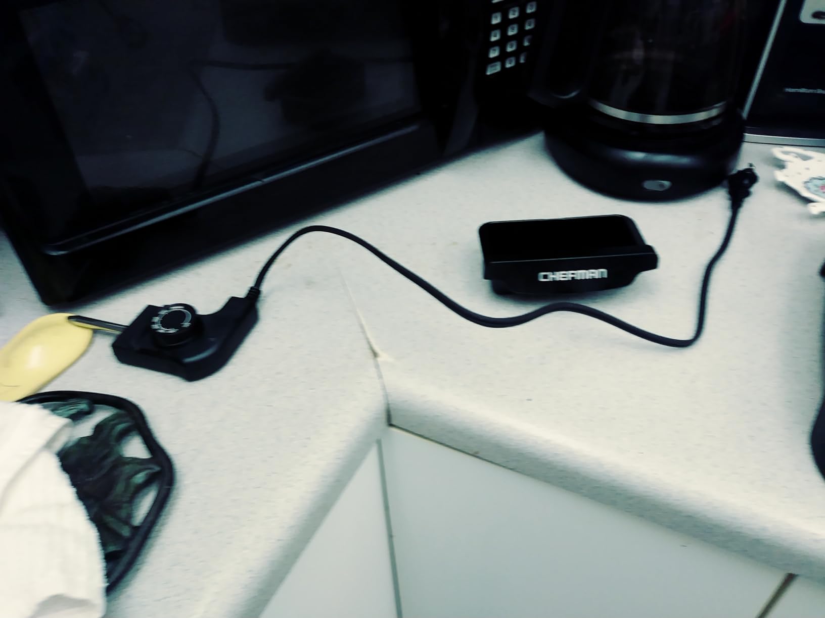 Chefman XL Electric Griddle with Removable Temperature Control, Immersible Flat Top Grill, Burger, Eggs, Pancake Griddle, Nonstick Extra Large Cooking Surface, Slide Out Drip Tray, 10 x 20 Inch customer photo 1