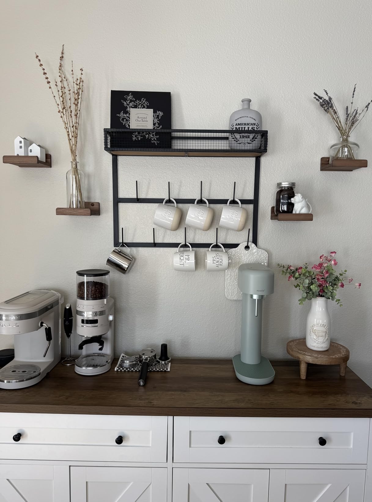 Mysoda Ruby 2 Sparkling Water Maker - Soda Streaming Machine Silent Carbonated Water Machine Robust Long-Lasting Aluminium Soda Maker 1L Water Bottle Without CO2 Cylinder - Sage Green Soda Machine - Customer Photo 1