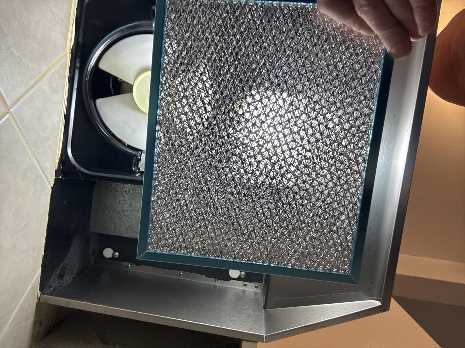 2 Pack Aluminum Range Hood filter 97006931 Replacement Compatible with Bro-an Nu-tone Range Hood Grease Filter PART#S97006931 (10-1/2 x 8-3/4 in) BP29, 88150, 99010121 by AMI PARTS - Customer Photo 2