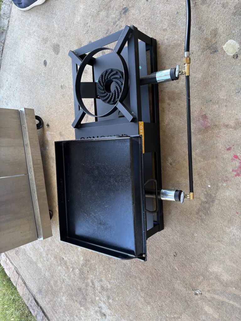 CONCORD THE BLOCK BURNER MAX Double Propane Outdoor Burner. 200,000 Total BTU. Wok Burner. Great for Home Brewing, Stir Frying, Camping, Tailgating, and More! - Customer Photo 1