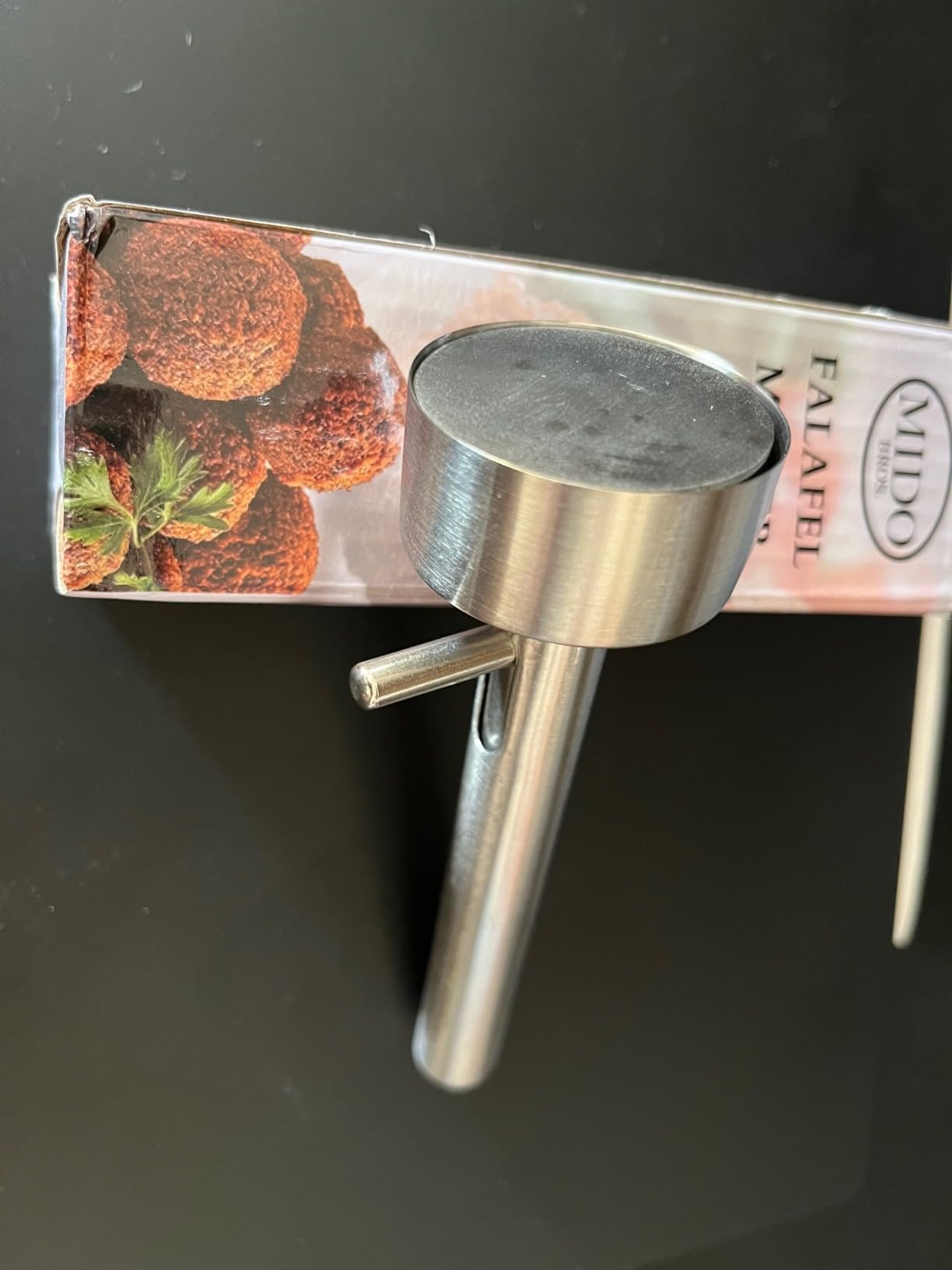 Falafel Maker Press Scoop Stainless Steel Premium Quality Professional Middle Eastern Kitchen Tool Meatball Mold 1.6 Inch (4.1 cm) Diameter customer photo 2