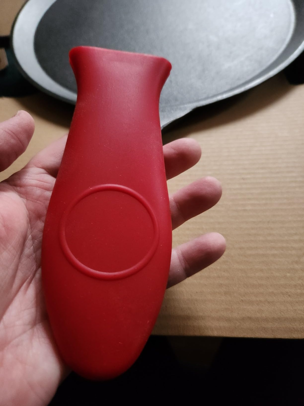 Uno Casa Cast Iron Comal Pan 11.5 Inch - Skillet for Roti, Tawa/Dosa Pan Pataconera, Comales para Tortillas - Cast Iron Pizza Pan - Comal Para Tortillas Grande Customer Review Uno Casa Cast Iron Comal Pan 11.5 Inch - Skillet for Roti, Tawa/Dosa Pan Pataconera, Comales para Tortillas - Cast Iron Pizza Pan - Comal Para Tortillas Grande - Customer Photo 3