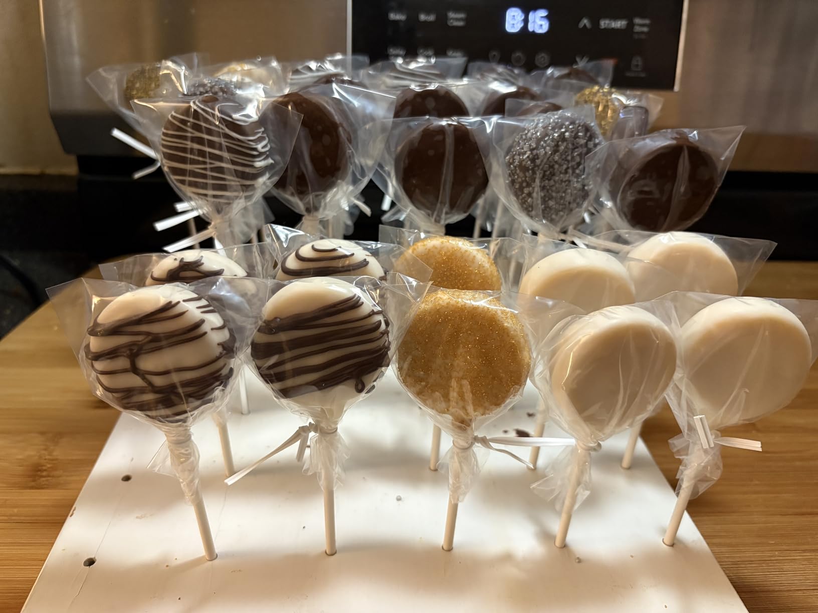 Adjustable Rolling Pin with Thickness Rings for Baking, Stainless Steel Designs Dough Roller Pins for Cookie Decorating Baking Supplies Fondant Cake Baker customer photo 1