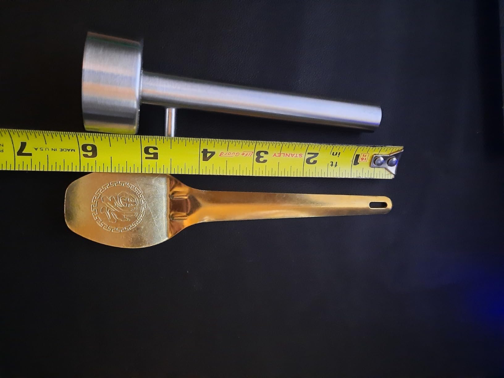 Falafel Scoop - Stainless Steel Professional Falafel Maker Scoop | Stainless-Steel Falafel Maker Tool Food Safe and Non-Sticky Falafel Baller Scoop Mold customer photo 2