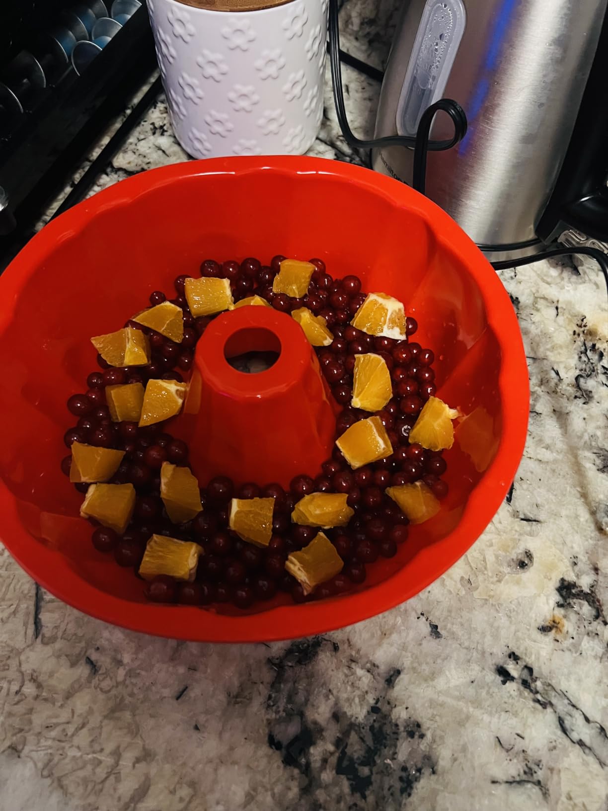 SOV silicone cake pan, silicone Cake Molds, Bakeware Non Stick 10 inch Pan for Jello, Gelatin, cake customer photo 1