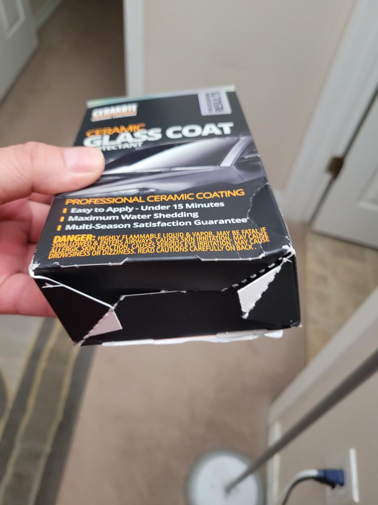 CERAKOTE® Ceramic Glass Coat Protectant - Hydrophobic Automotive Rain Repellant, Long-Lasting and Durable Ceramic Coating, Quick and Easy Application - Customer Photo 2