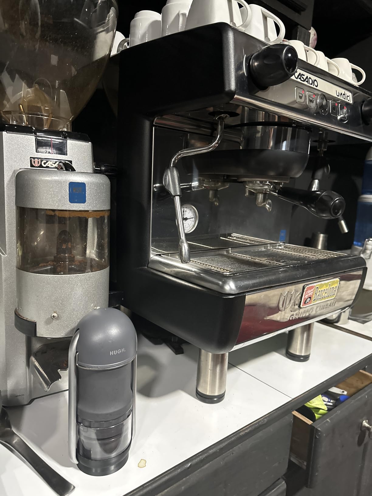 Leverpresso V4 Portable Lever Espresso Maker – Manual Espresso Machine with 51mm Ridgeless Filter Basket, Double Shot, Non-Pressurized, Perfect for Camping & Travel – by HUGH (Non-pressurized Filter) - Customer Photo 0