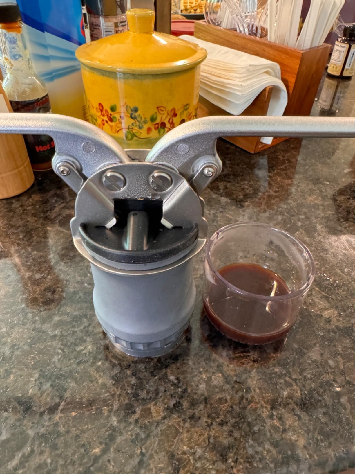 Leverpresso V4 Portable Lever Espresso Maker – Manual Espresso Machine with 51mm Ridgeless Filter Basket, Double Shot, Non-Pressurized, Perfect for Camping & Travel – by HUGH (Non-pressurized Filter) - Customer Photo 2