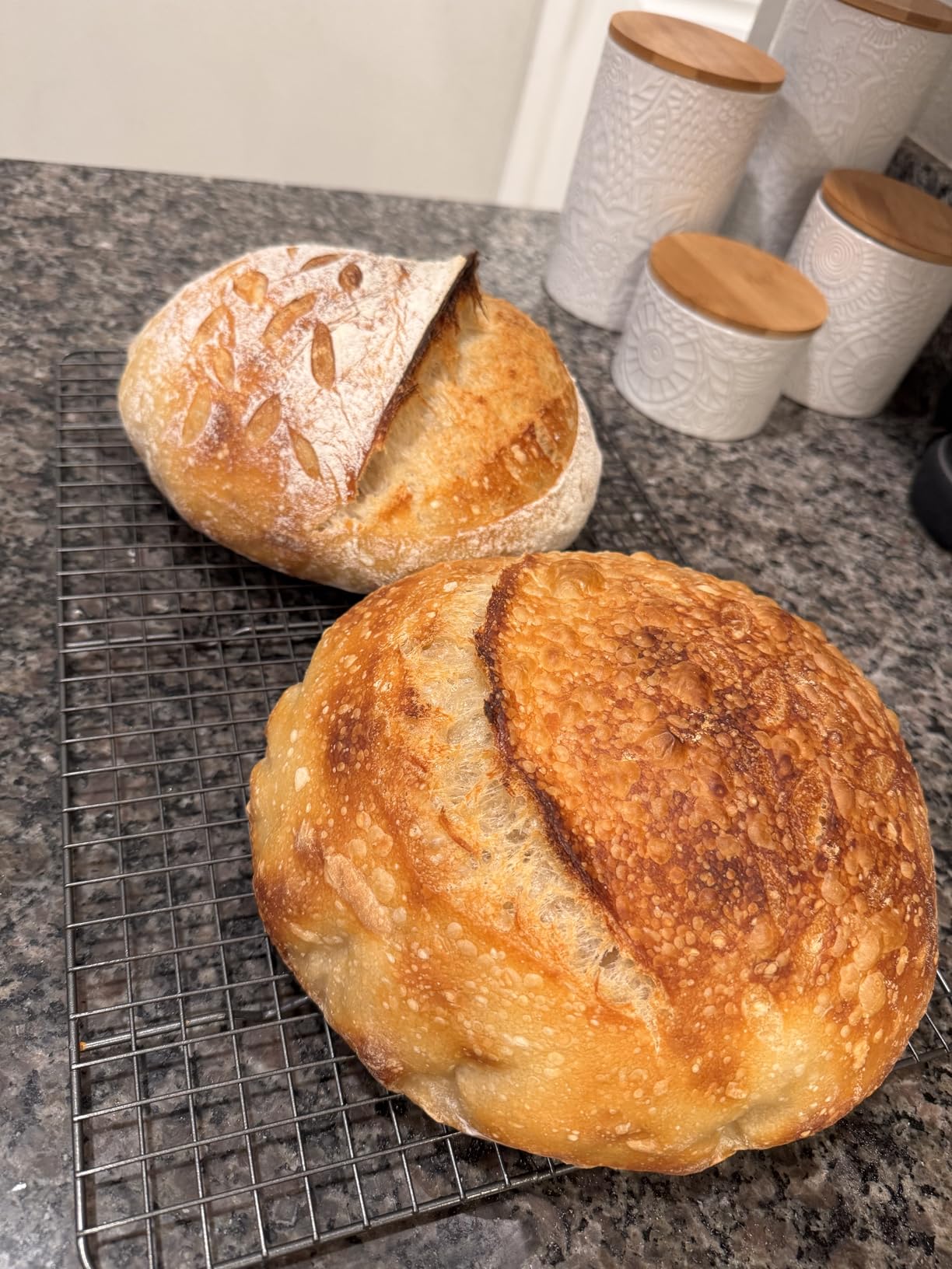 Banneton Bread Proofing Basket - 9 inch Banneton Basket Set of 2 Sourdough Proofing Basket Round Proofing Bowls Handmade Rattan Baskets and Liners customer photo 1