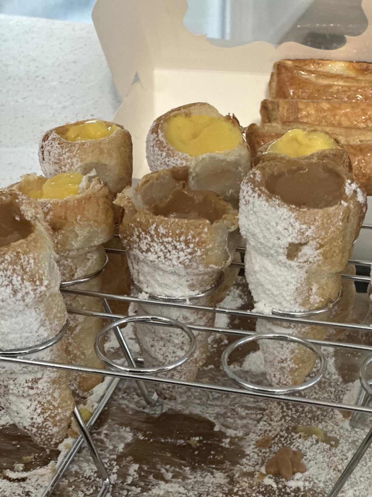 20Pcs Large Conical Cream Horn Molds, Non-stick Cream Horn Molds Stainless Steel, 5 inch Large Size Cannoli Tubes Kit Pack of Baking Cones customer photo 2