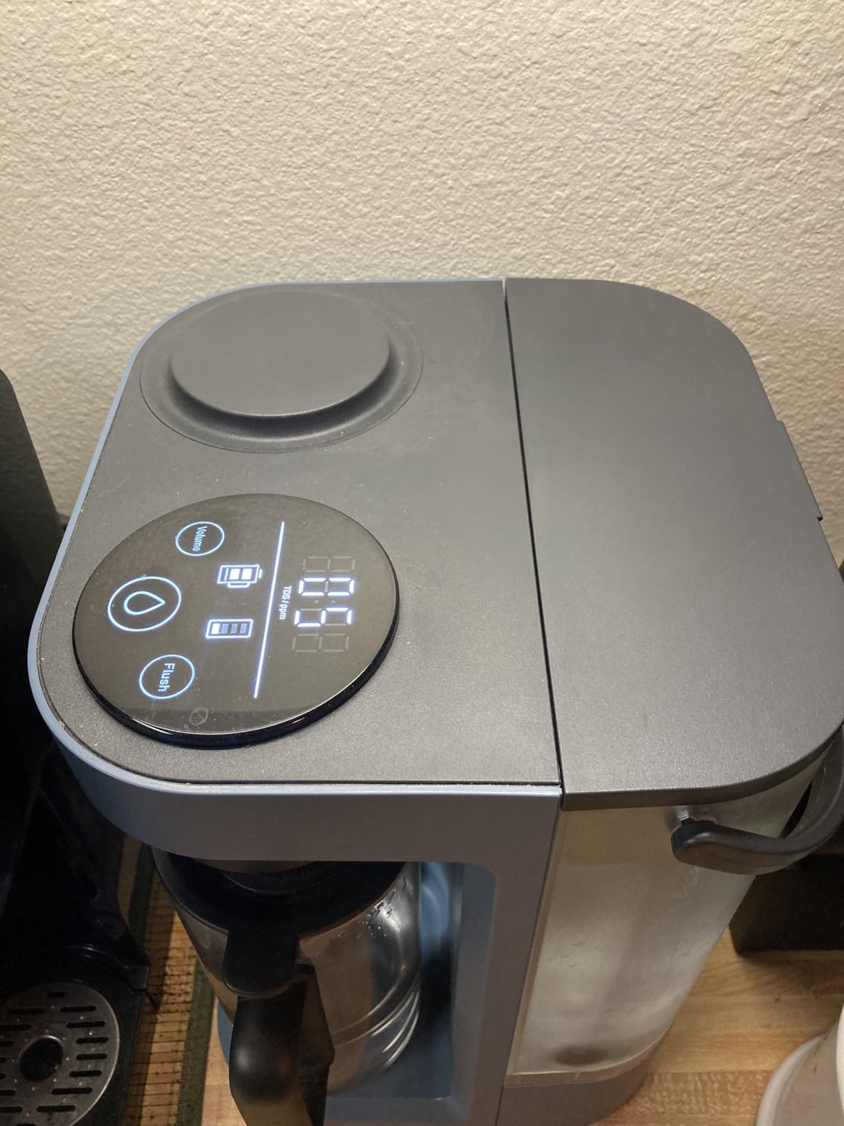 Bluevua RO100ROPOT-Lite(UV) Reverse Osmosis System Countertop Water Filter, 7-Stage Purification with UV and Remineralization, TDS & Filter Life Monitoring, Portable Water Purifier, White - Customer Photo 4