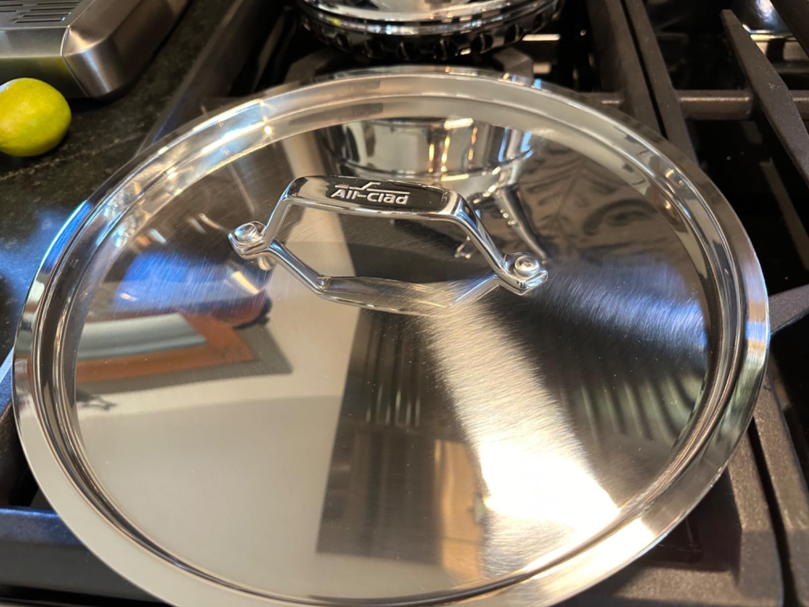 All-Clad Stockpot 8 qt Stainless Steel Multipot With Insert & Lid, Stainless Steel Pot, Induction, Oven Broiler Safe 600F Skillet, Professional Cookware, Silver - Customer Photo 1