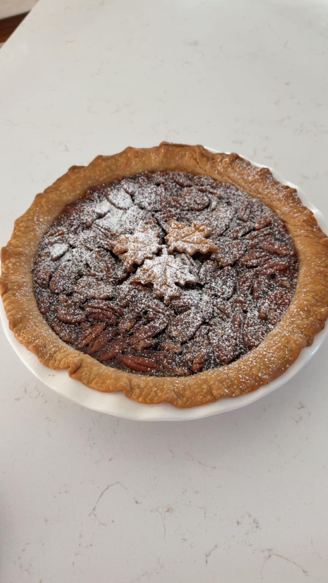 MALACASA Ceramic Pie Pan Set of 2, 9 inch, 40 oz Round Pie Dishes with Fluted Edges, Non Stick, For Quiche, Apple Pies, Pot Pies & More customer photo 2