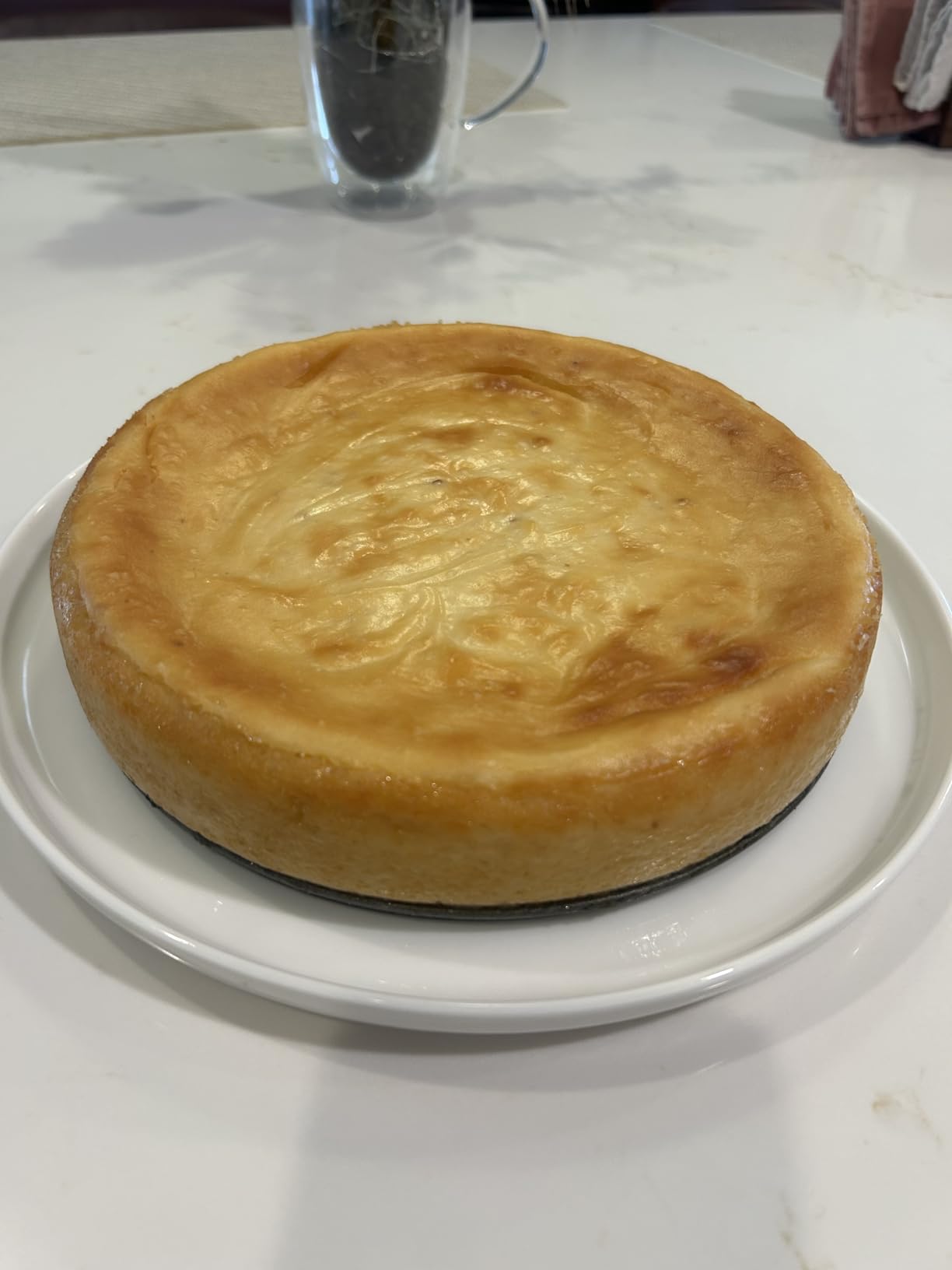 Springform Pan 9 Inch NONSTICK - Cheesecake Pan with Silicone Sleeve - NO LEAKS in Water Bath - No Foil Wrap Needed - Easy Cake Release - Sturdy Build - Heavy-Gauge Carbon Steel 0.4 mm customer photo 1