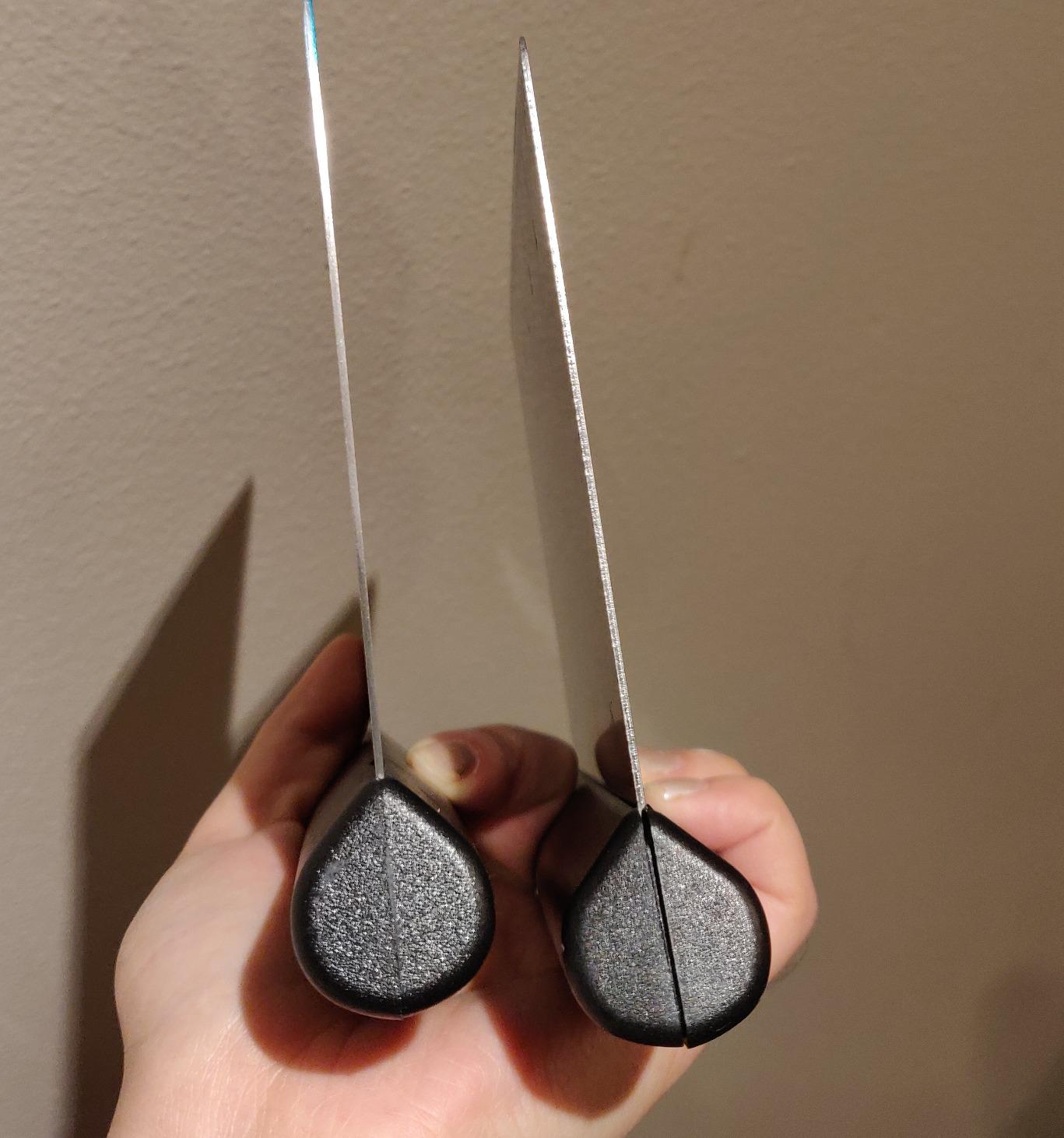 Spring Chef Large Dough Blender & Biscuit Cutter Set, Heavy Duty Stainless Steel Professional Pastry Cutter, Soft Grip, Black customer photo 1