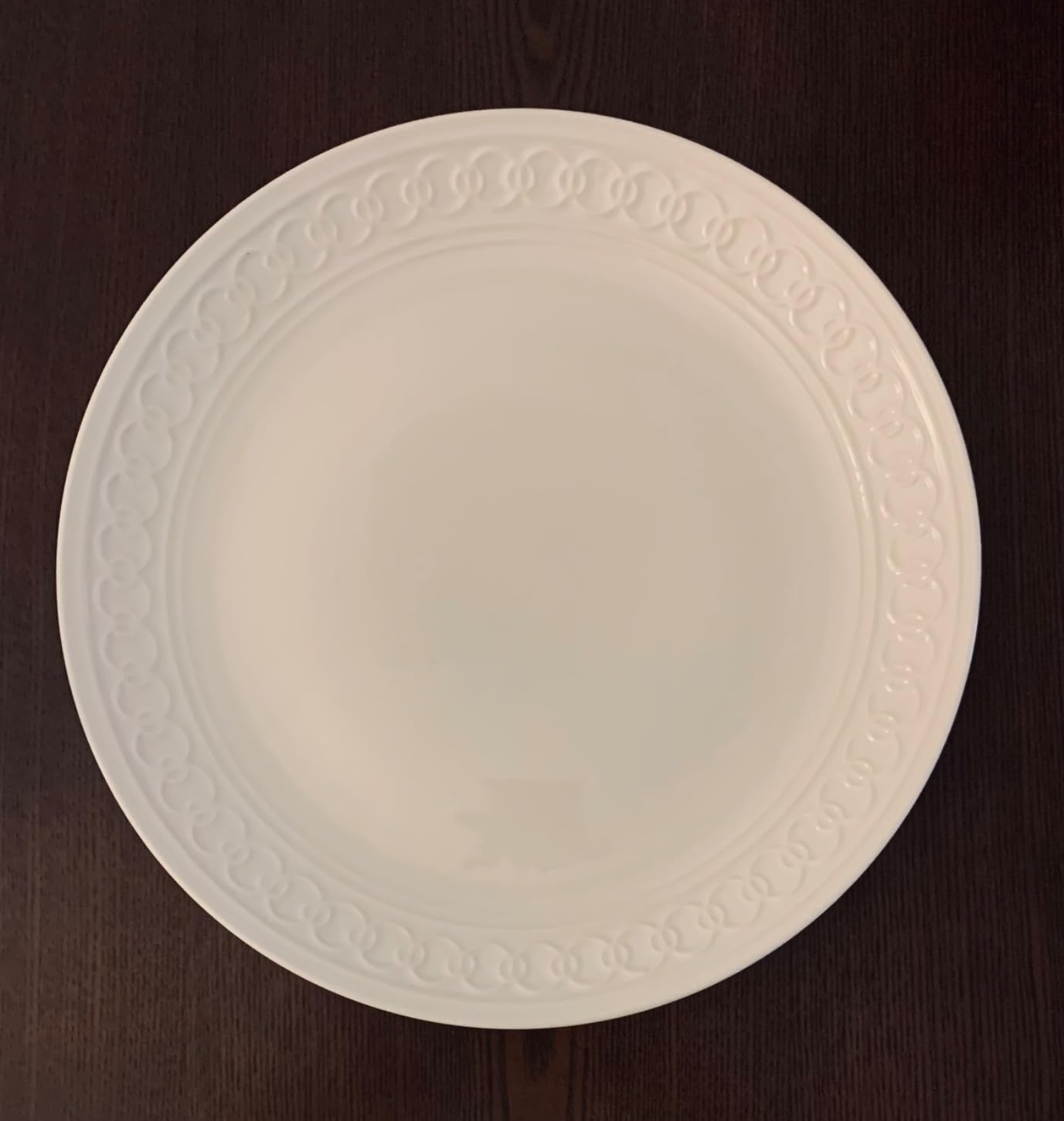 Annovero Plates and Bowls Sets - Dishes Set for 4 - Microwave Safe - 12 Piece Porcelain Dinnerware for Kitchen - Includes 4 Dinner & 4 Appetizer Plates, 4 Cereal Bowls - Zero Lead & Cadmium - Customer Photo 0
