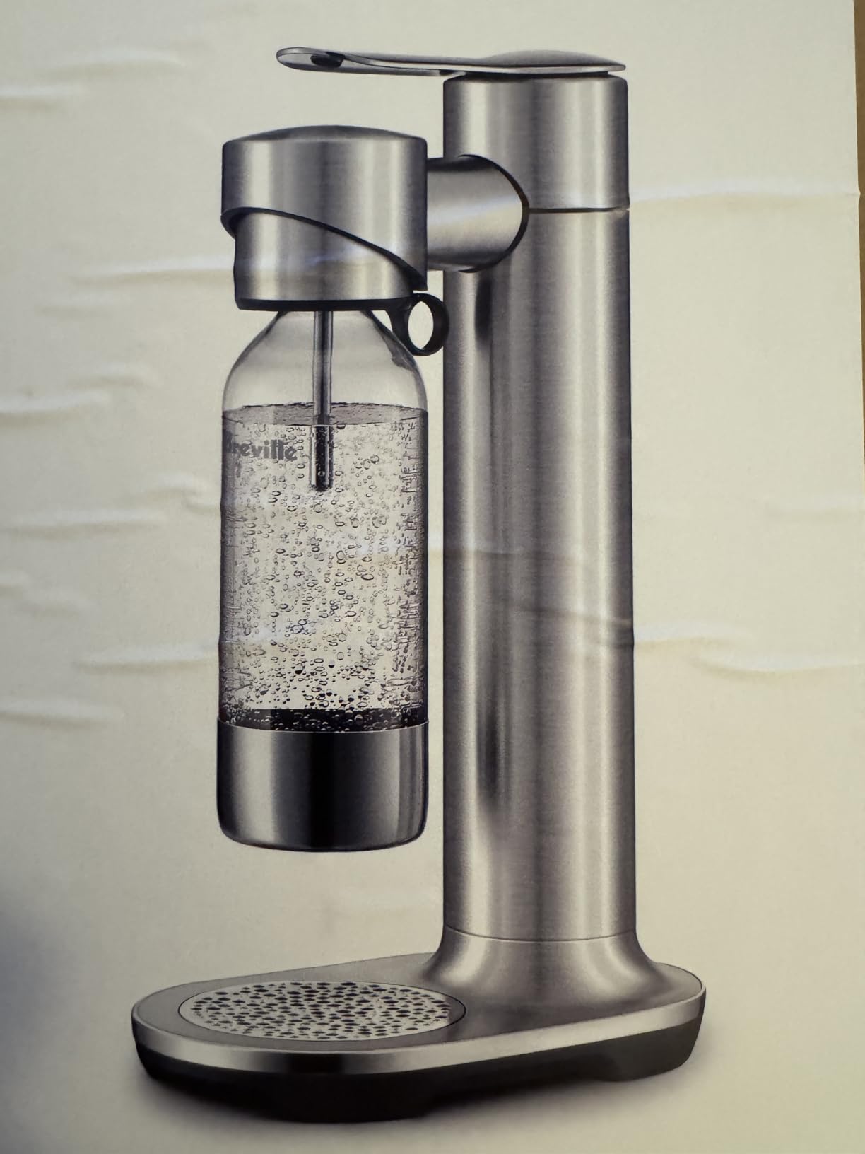 Breville BCA600BSS InFizz Aqua Sparkling Water Maker, Brushed Stainless Steel - Customer Photo 1