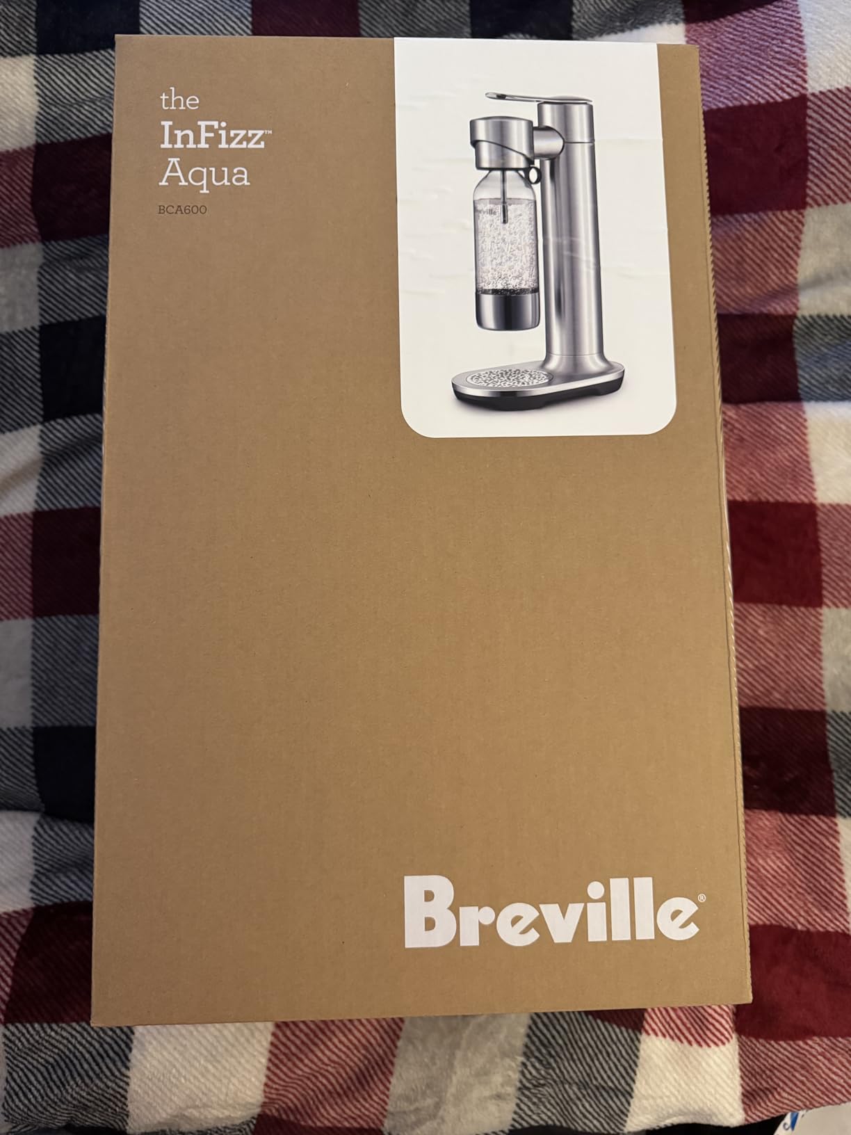 Breville BCA600BSS InFizz Aqua Sparkling Water Maker, Brushed Stainless Steel - Customer Photo 3