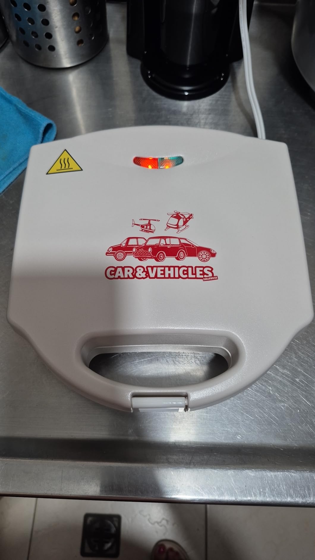 Pizzelle Maker Electric, Non-stick Stroopwafel Iron, 2 X 5