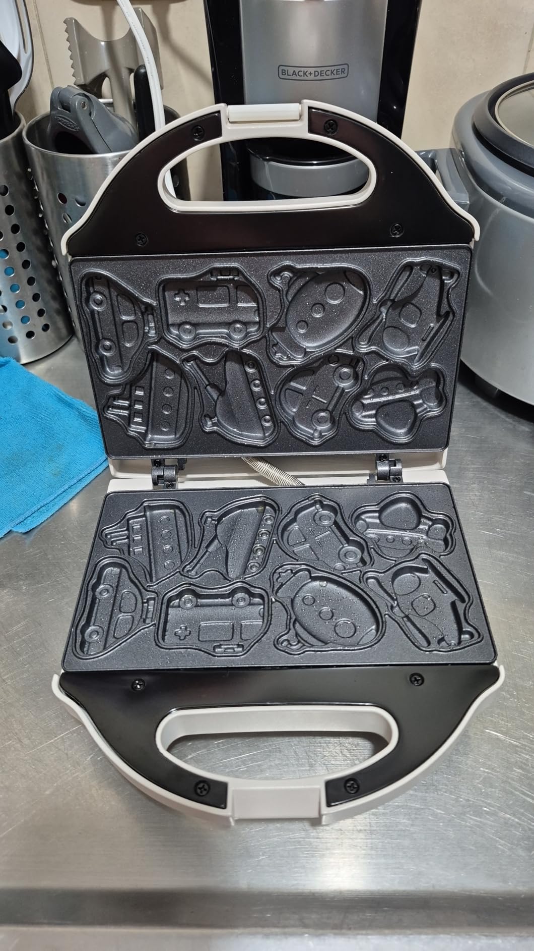 Pizzelle Maker Electric, Non-stick Stroopwafel Iron, 2 X 5