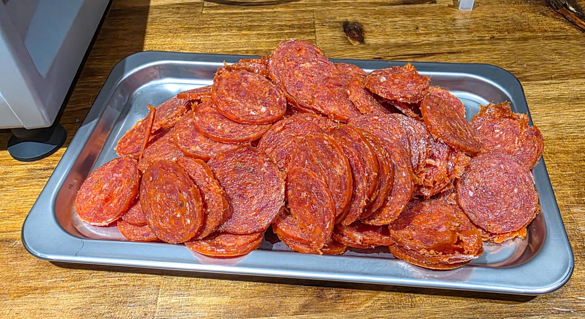 Meat Slicer, 200W Meat Slicer Machine for Home, DC Motor Quiet Deli Slicer with 2 Removable 7.5'' Stainless Steel Blades, Adjustable Dial for 0-15mm, Electric Food Slicer for Meat, Cheese, Bread customer photo 2