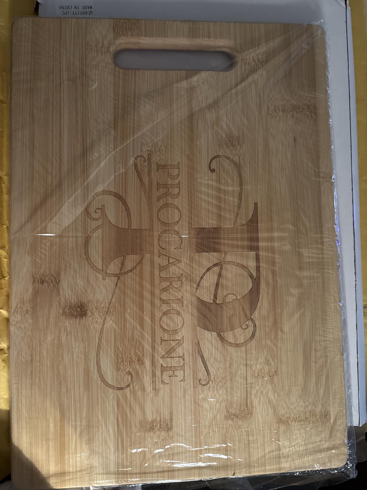 Personalized Cutting Board, Custom Engraved Bamboo Cutting Boards, Customized Name and Monogram Charcuterie Board, Mother's Day for InLaw/Men/Woman/Couples/Family/Parents/Engraved in USA by MSC Customer Review Personalized Cutting Board, Custom Engraved Bamboo Cutting Boards, Customized Name and Monogram Charcuterie Board, Mother's Day for InLaw/Men/Woman/Couples/Family/Parents/Engraved in USA by MSC - Customer Photo 1