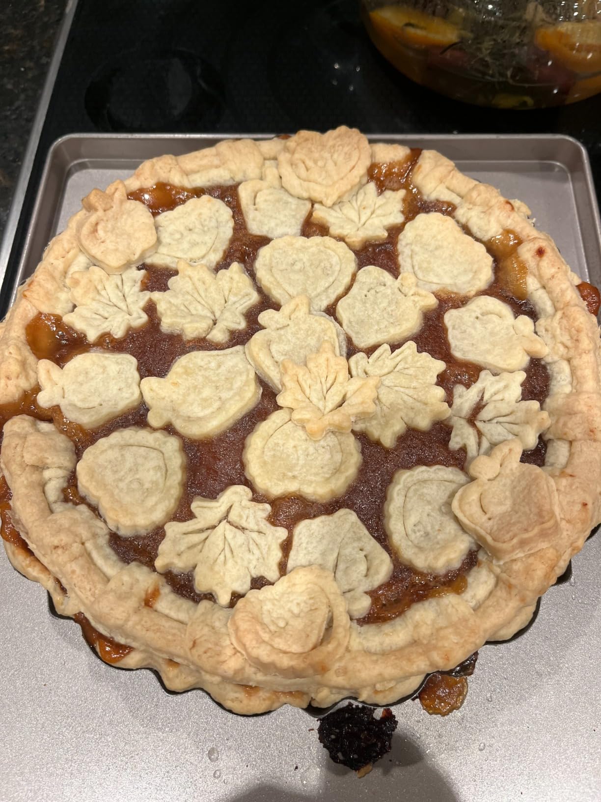 Patz&Patz Classic Tart Pan 9 Inch Removable Bottom with Patented Silicone Crust Shaper | Nonstick Carbon Steel Quiche Baking Dish, Fruit Tart Molds for Baking, Quiche Pan & Pie Mold - PFOA & PTFE-Free customer photo 2