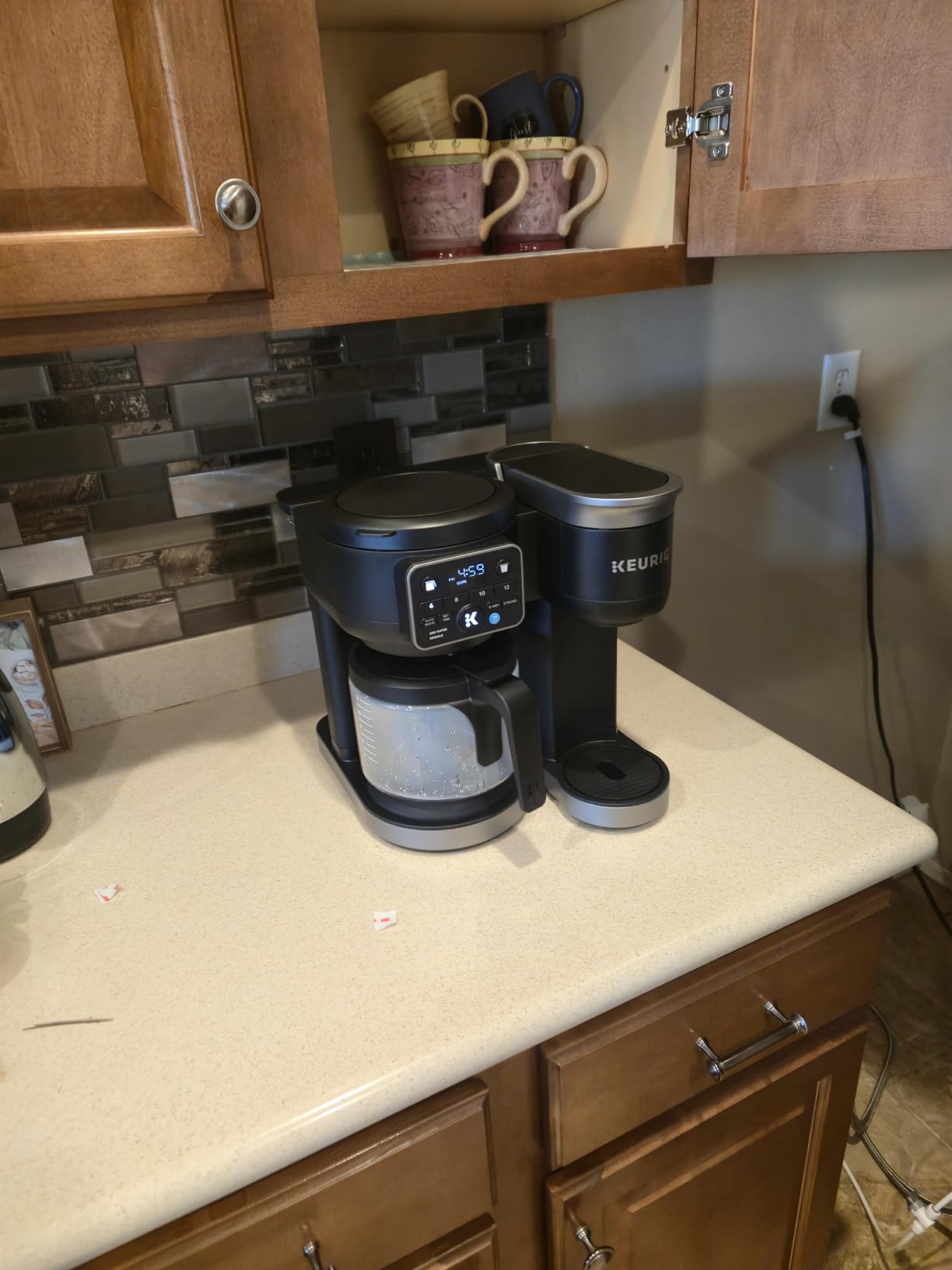 Keurig K-Duo Essentials Hot & Iced Single Serve K-Cup Pod & Carafe Coffee Maker, Gen 2 - Customer Photo 0