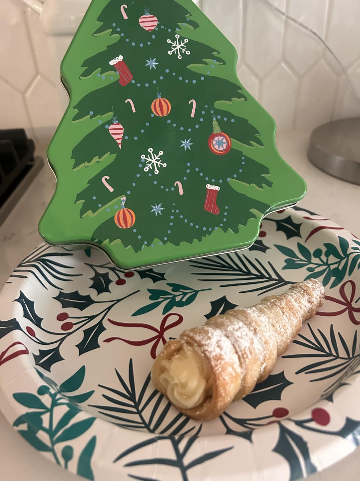 Cream Horn Molds for Baking, 35pcs Cannoli Tubes Molds, Non-stick Stainless Steel 16pcs Cone Shaped and 12pcs Tubular Shaped Cannoli Forms for Danish Pastry Lady Lock Form Cream Roll Croissant customer photo 1