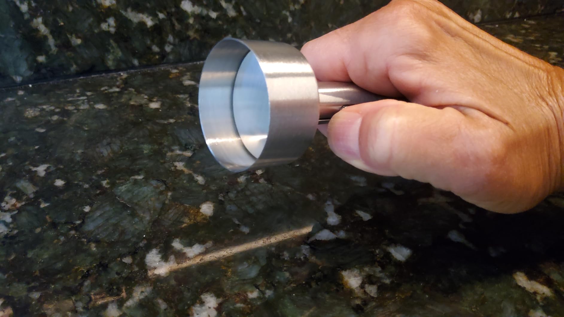 Falafel Scoop Maker, Stainless Steel Falafel Press Mold, Easy to Use and Clean, Non-Stick Meatball Press, Scoops, Middle Eastern Kitchen Tool (4cm) customer photo 2