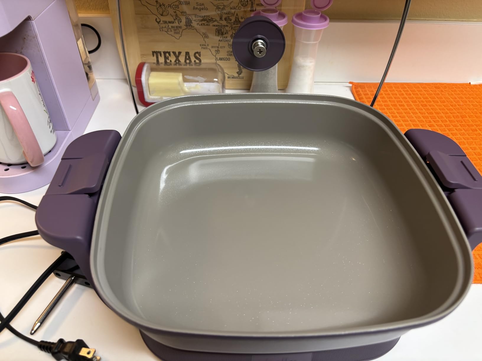 bella Make & Take Electric Skillet, Fits-anywhere
