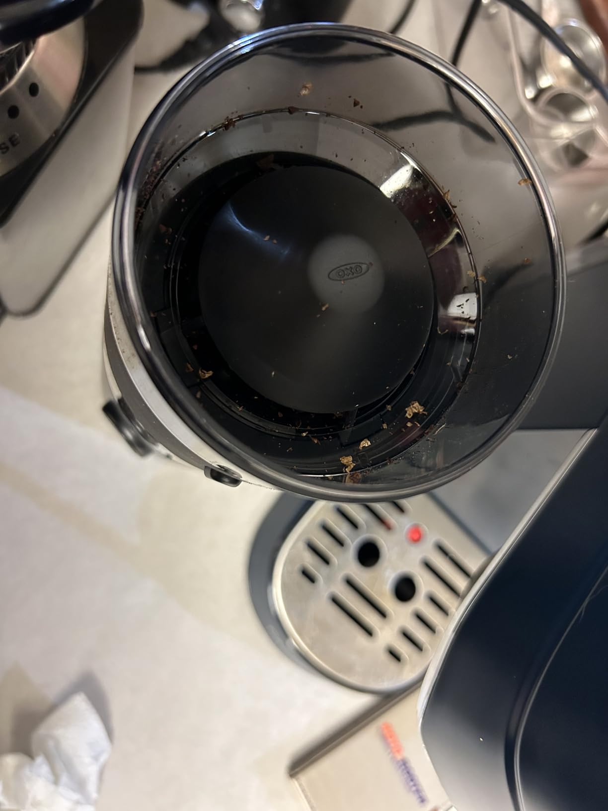 OXO Brew Compact Conical Burr Coffee Grinder Customer Review OXO Brew Compact Conical Burr Coffee Grinder - Customer Photo 1