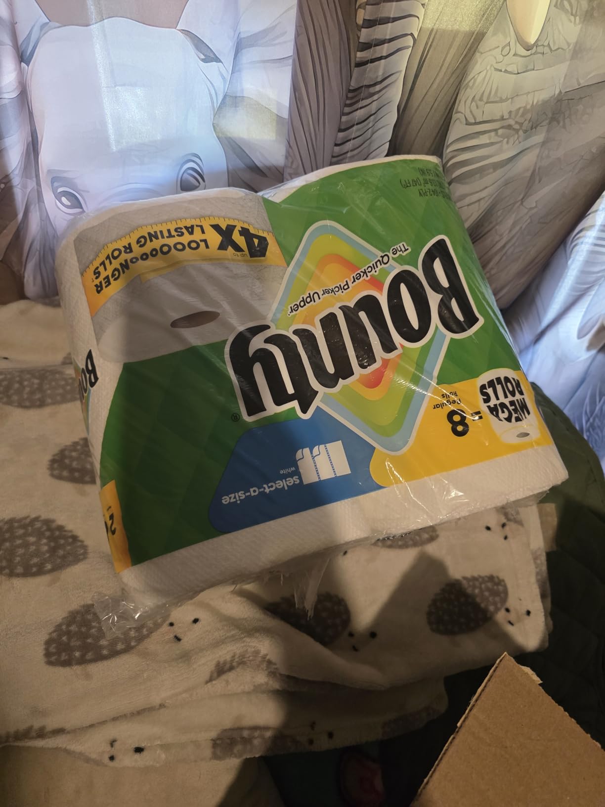 Bounty Select-A-Size Paper Towels, White, 8 Triple Rolls = 24 Regular Rolls - Customer Photo 1