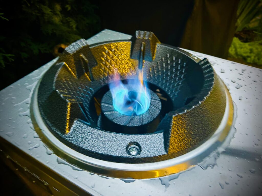 Concord Professional Vortex Burner Stainless Steel Commercial Wok Range Single Burner Outdoor Propane Stove. Great for Stir Fry, Outdoor Kitchen, Asian Cuisine - Customer Photo 3