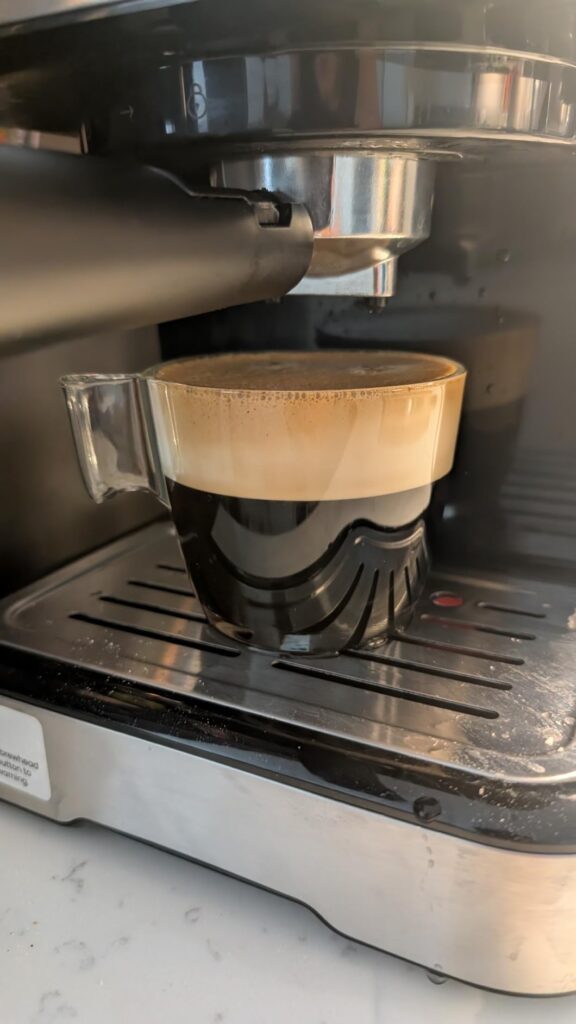 Chefman CraftBrew Espresso Machine, 15-Bar Pump Digital Espresso Maker w/Steam Wand for Latte & Cappuccino, Compact Espresso Coffee Machine w/ 1.5L Removable Water Reservoir - Stainless Steel - Customer Photo 0