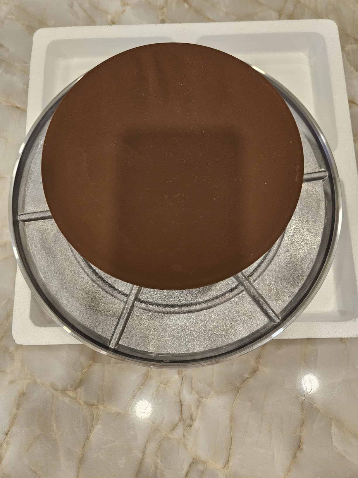 Ohuhu Cake Turntable, Aluminium 12'' Cake Decorating Kit Supplies Rotating Stand Revolving Spinner with 2 Icing Spatula 3 Comb Smoother Perfect Gifts customer photo 1