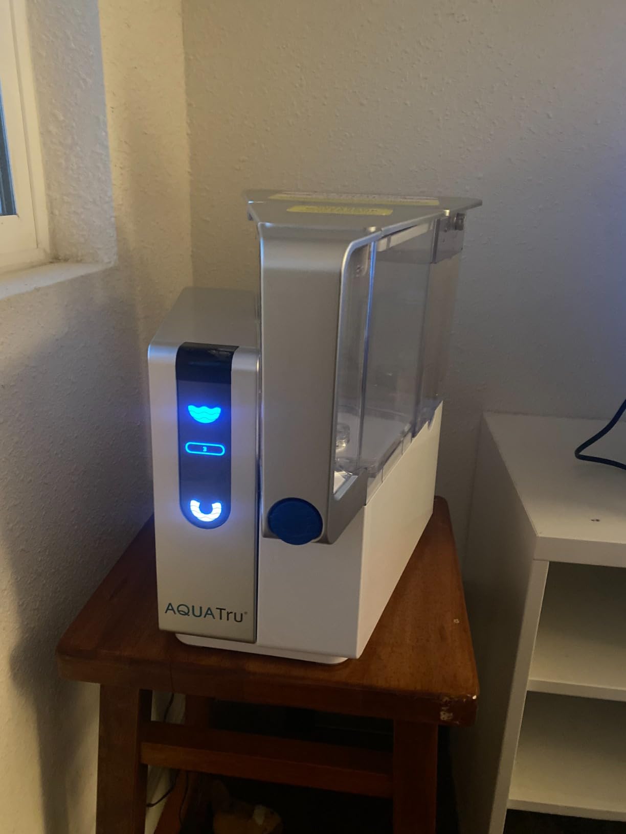 AquaTru Classic Countertop Water Purifier | Certified 4-Stage Reverse Osmosis System Removes 84 Contaminants Including Forever Chemicals, Lead, Fluoride & Microplastics | No Plumbing Required - Customer Photo 0