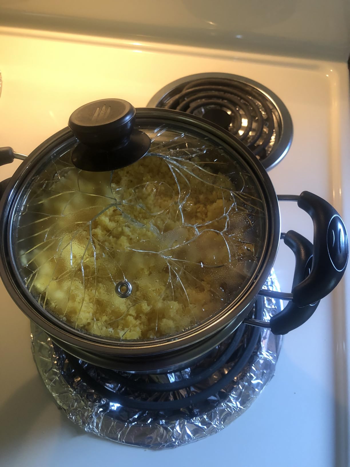 Stainless Steel Cuscuzeira Brazilian Cuscuz Steamer Pot - 6.3 Inch (16cm) Traditional Corn Cake Maker with Lid and Steam Tray - Compact Cookware for Latin Breakfast Lovers, 2 Quart Capacity customer photo 1