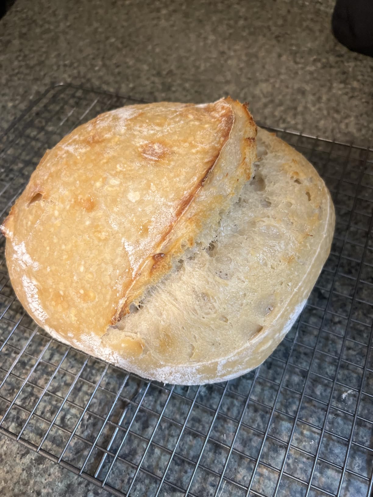 ONKO Dutch Oven For Sourdough Bread Baking, 6QT Enameled Cast Iron Dutch Oven Pot With Lid, Non-stick Sourdough Baking Pan with Bread Dome, Round Ceramic Dutch Ovens Pot with Cloche for Homemade customer photo 1