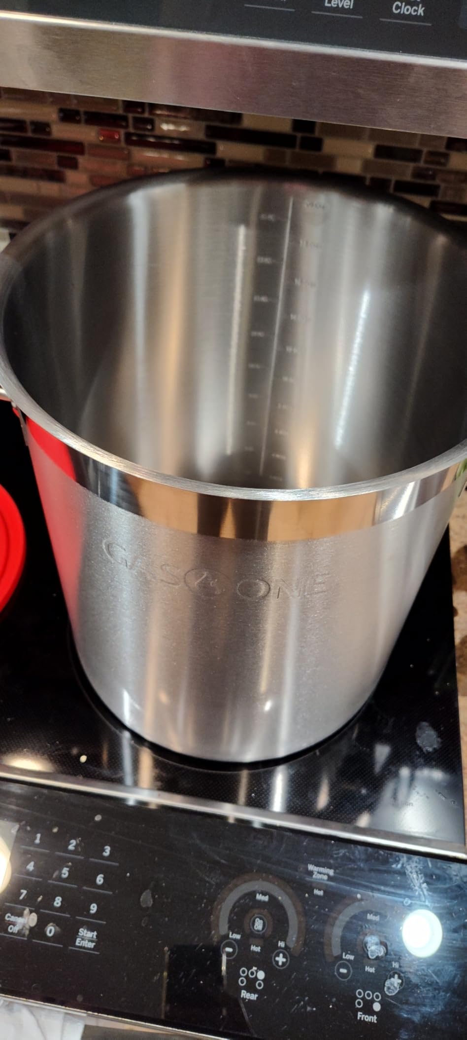 GasOne Stainless Steel Stockpot – 20qt Stock Pot with Lid and Capsule Tri-Ply Bottom – Heavy-Duty Cooking Pot for Beer Brewing, Soup, Seafood Boil – Reinforced Rim Stainless Steel Soup Pot - Customer Photo 0