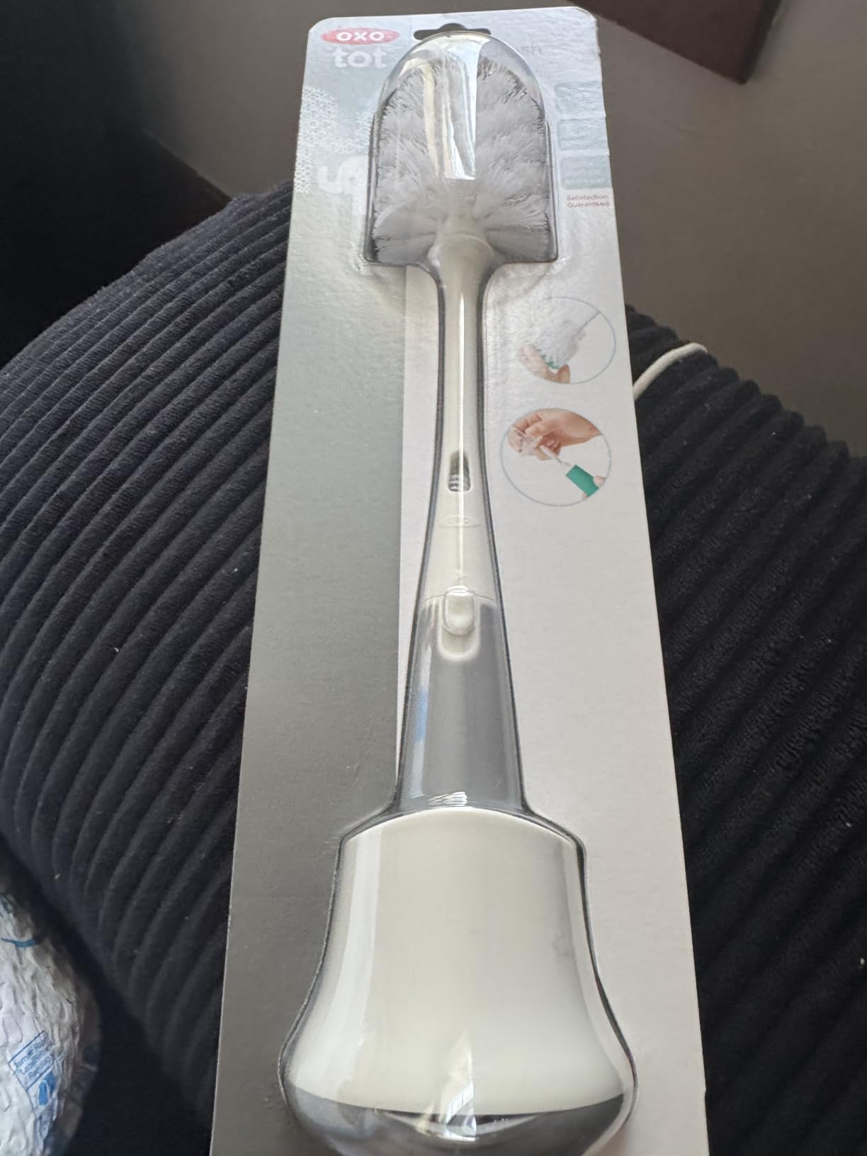 OXO Tot Bottle Brush with Stand - Dusk Customer Review OXO Tot Bottle Brush with Stand - Dusk - Customer Photo 1